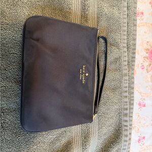 Kate Spade Black Toiletry Bag Compact Design